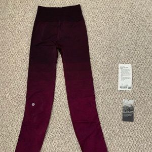 lululemon - EBB TO TRAIN TIGHT (SIZE 2) NWT